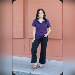 Purple Women's Polo Shirt